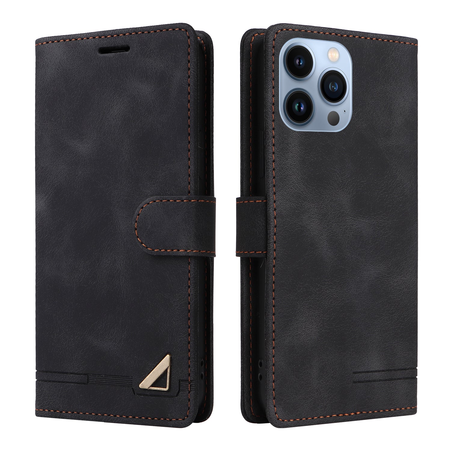 PU kožené pouzdro na telefon řady 007 pro iPhone 13 Pro 6,1palcový dotykový peněženkový stojánek Folio Cover PU kožené pouzdro na telefon řady 007 pro iPhone 13 Pro 6,1palcový dotykový peněženkový stojánek Folio Cover